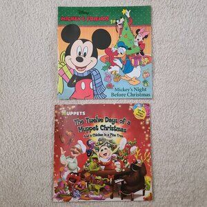 5/$20 Mickey's Night Before Christmas and The Muppets Christmas Two Book Bundle